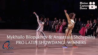 OHIO STAR BALL 2021 | MYKHAILO BILOPUKHOV \u0026 ANASTASIIA SHCHYPILINA | PRO LATIN SHOWDANCE WINNERS