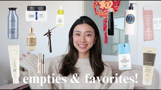 favorite skincare \u0026 beauty empties! products I've used up \u0026 what i love about them