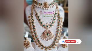 Latest gold ramparivar haram designs