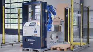 Segbert | Palletizing robot GPA 25 with vacuum gripper 2023 | english version