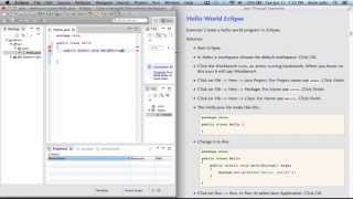 Java Through Examples: Eclipse Hello World