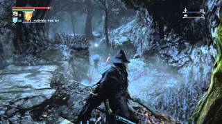 Bloodborne 금단의 숲 카릴 문자(반시계방향 변태) 가는 길1