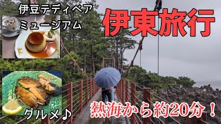 【伊東旅行記】温泉地で観光とグルメに癒される旅！トトロにも会えちゃう！