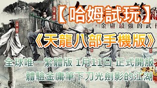 【哈姆手遊試玩】《天龍八部手機版》全球唯一繁體版 1月11日 正式開服！體驗金庸筆下刀光劍影的江湖 | 金庸正版授權 再現聚賢莊、珍瓏棋局、瑯嬛福地 經典門派，遠攻近戰、刺客治療各具特色