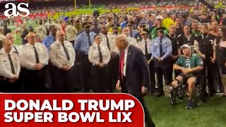 PRESIDENT TRUMPS honors NEW ORLEANS  terror attack victims in PRE-SUPER BOWL meeting