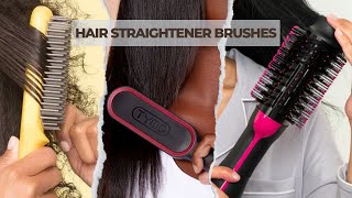 7 Best Hair Straightener Brushes Of 2025! For Sleek and Softness