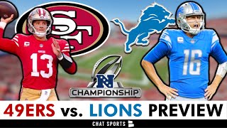 49ers vs. Lions Preview, Prediction, Deebo Samuel Injury Update, Keys To Game; NFC Championship 2024