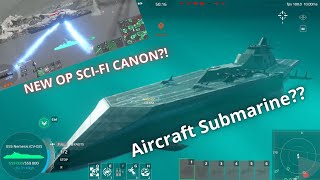 The USS Nemesis Ship Gets Remodeled... OP New Cannons and Cool Effects! - Modern Warships Alpha Test