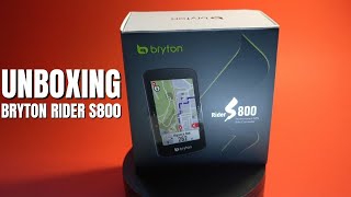 Unboxing Bryton Rider S800