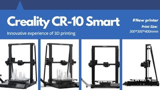 Creality CR-10 SMART - Unbox & First Prints!