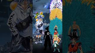 Who is stronger 😈 | Drip Goku Vs Anime goku, Af goku, Cc goku, Manga goku, Absalon goku, | #anime