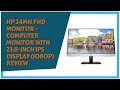 HP 24mh FHD Monitor   Computer Monitor with 23 8 Inch IPS Display