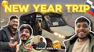 HUM CHALE NEW YEAR TRIP PEE 🥳 ???? | INDIAN IN RUSSIA 🇷🇺