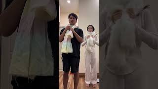 I tricked my girlfriend 🤣 和我的女朋友玩个游戏🤣