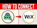 How To Connect Domain To Wix (2024) Easy Tutorial