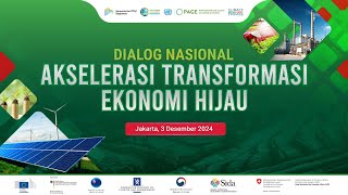 Dialog Nasional Akselerasi Transformasi Ekonomi Hijau