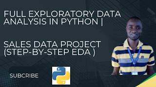 Full Exploratory Data Analysis (EDA) in Python | Sales Data Project for Beginners