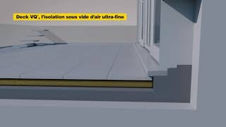 Deck-VQ de Recticel - isoler avec un espace insuffisant