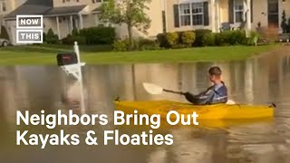 Neighbors Get Creative Amid Northeast Ohio Floods
