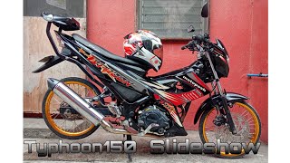 Motoposh Typhoon 150 modified decals - reborn fairings - stock fairings compilation