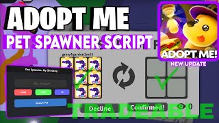 ADOPT ME SCRIPT 🔥 [TRADEABLE 😱] OP PET SPAWNER! SPAWN NEW PETS INSTANTLY (LATEST UPDATE) PASTEBIN