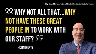 School as Central to Community - An #InnovatorsMindset Clip with John Mertz