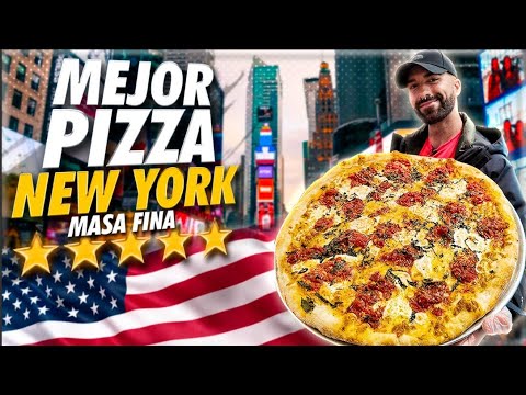 Probando LAS MEJORES PIZZERÍAS DE NUEVA YORK **Tripadvisor Vs Expertos ...