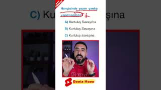 ÖSYM BU YAZIMI SEVER!✅ Yazım Kuralları Video Serisi📌