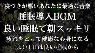 ★【睡眠導入】寝つきが悪いあなたに効果的な音楽処方。聴きながら寝て心と体が癒される、究極のリラックス音楽 - 心地よい波動が広がる癒しの時間