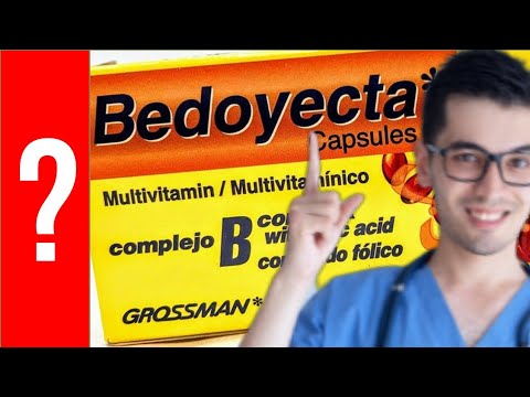 BEDOYECTA, Para Que Sirve Bedoyecta Y Como Se Toma | Y MAS!! 💊 - YouTube