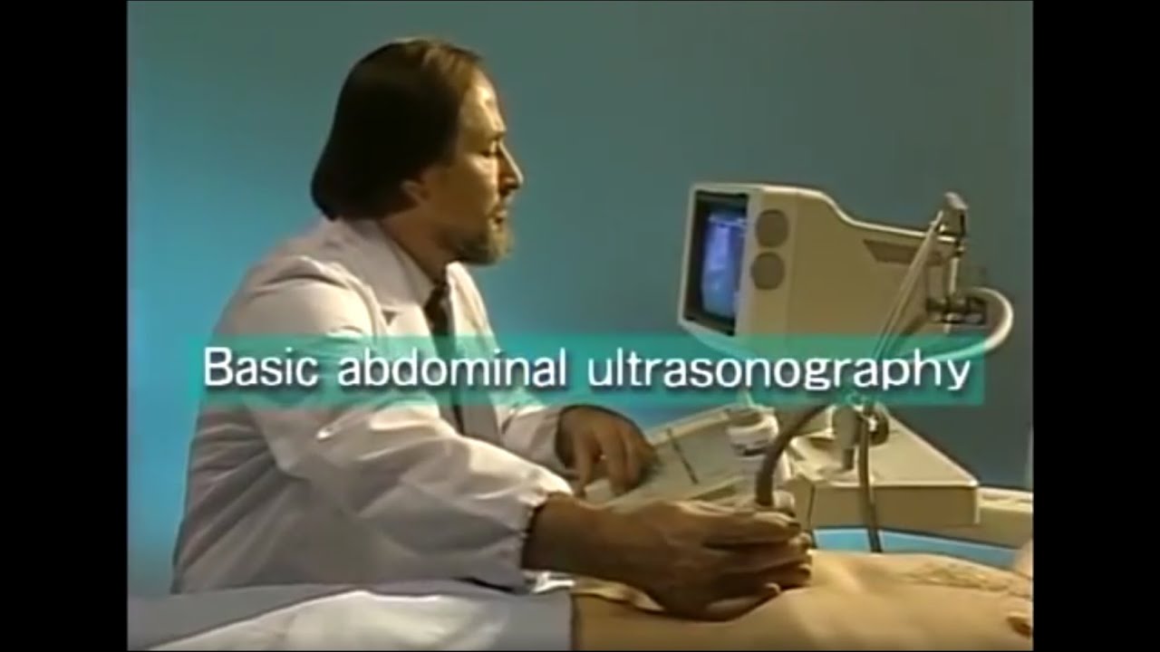 How To Do Abdominal Ultrasound Examination - YouTube