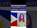 Preamble of the Philippine constitution