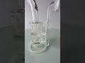 Water Test Function Video Haze Glass HZ022 Honeycomb Percolator Rig WITH Quartz Banger and Bowl 14mm