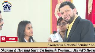 Seminar on Consumer Protection at Yashwantrao Chavan Law College Pune [CA Ramesh Prabhu]