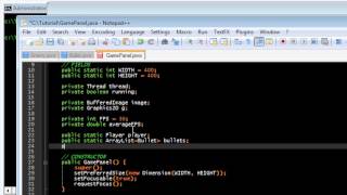Part 5 - Basic Game Programming in Java - Shooting the Enemies