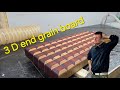 How to make 3D end grain cutting board?  #diy #howto #how #woodworking #purpleheart