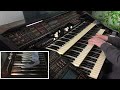 when i fall in love nat king cole organ instrumental cover florian hutter wersi atlantis