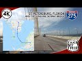 St. Petersburg & the Sunshine Skyway Bridge, a Florida 4K Drive on Interstate 275