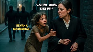 JUEZA ES SALVADA POR UNA NIÑA DE LA CALLE DESPUÉS DE DECIR ¡TE VAN A SECUESTRAR! Y ENTONCES…
