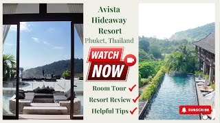 The BEST Scenic Resort Near Patong Beach: Avista Hideaway Phuket! FULL REVIEW \u0026 ROOM TOUR!