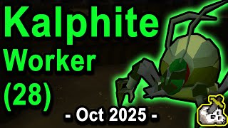 Kalphite Guide OSRS [Worker] | Oct 2025
