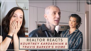 REALTOR REACTS: Kourtney Kardashian and Travis Barker's Home Tour with AD OPEN DOOR