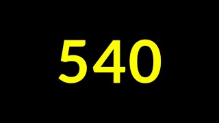 540 Seconds Countdown Timer With Sound Effect