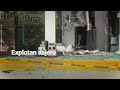 ¡Explotan un cajero! | Sujetos hicieron explotar un cajero del banco del Bienestar