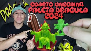 CUARTO UNBOXING PALETA DRACULA 2024 #Cremhelado #paletadracula #toyshark