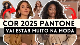 🔴 THE 2025 PANTONE COLOR HAS BEEN REVEALED: HOW TO USE MOCHA MOUSSE IN 2025 FASHION?