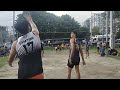 gampong vs baltazar single kill block 🔥🏐 perlawanan persahabatan