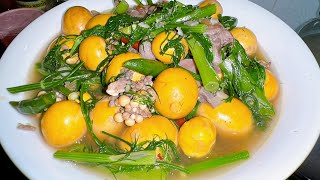 สูตรเด็ด อ่อมเครื่องในไก่พิเศษพวงไข่