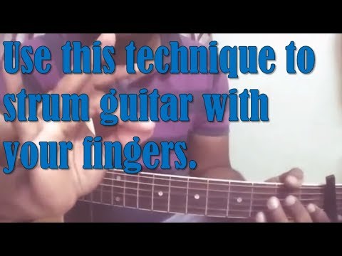 Basic Guitar Strumming With Palm Muting Pattern 2 - YouTube