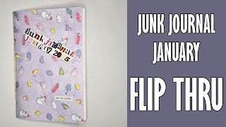 Junk Journal January 2025 Final  Flip Through